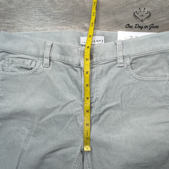 Loft Modern Skinny Corduroy Pants Size 24 (00) - Picture 4 of 6